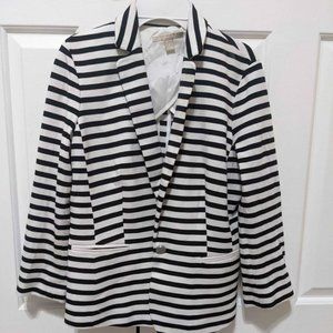 Banana Republic black and white blazer